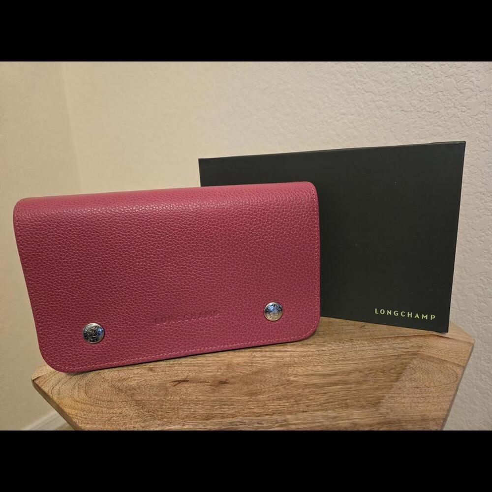 Longchamp Le Foulonné Wallet on a Chain
